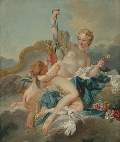 Vénus désarmant Cupidon - François Boucher